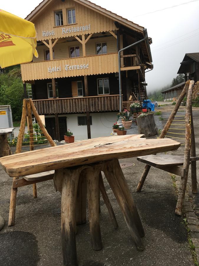 Hotel "Terrasse" Nessental Gadmen Exterior foto
