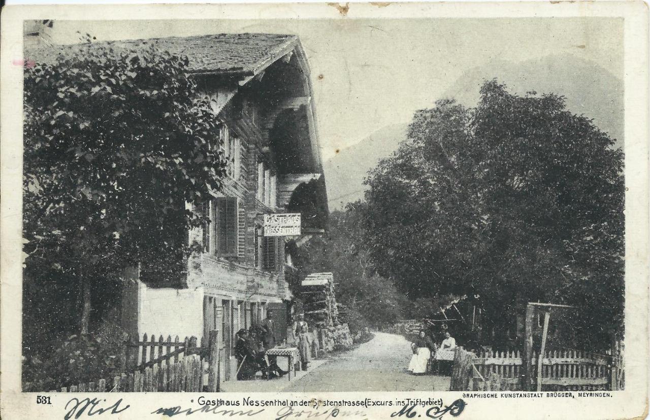 Hotel "Terrasse" Nessental Gadmen Exterior foto